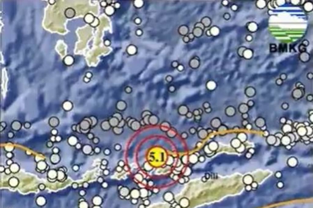 Gempa Bumi Magnitudo 5,1 Guncang Alor NTT, Tidak Berpotensi Tsunami