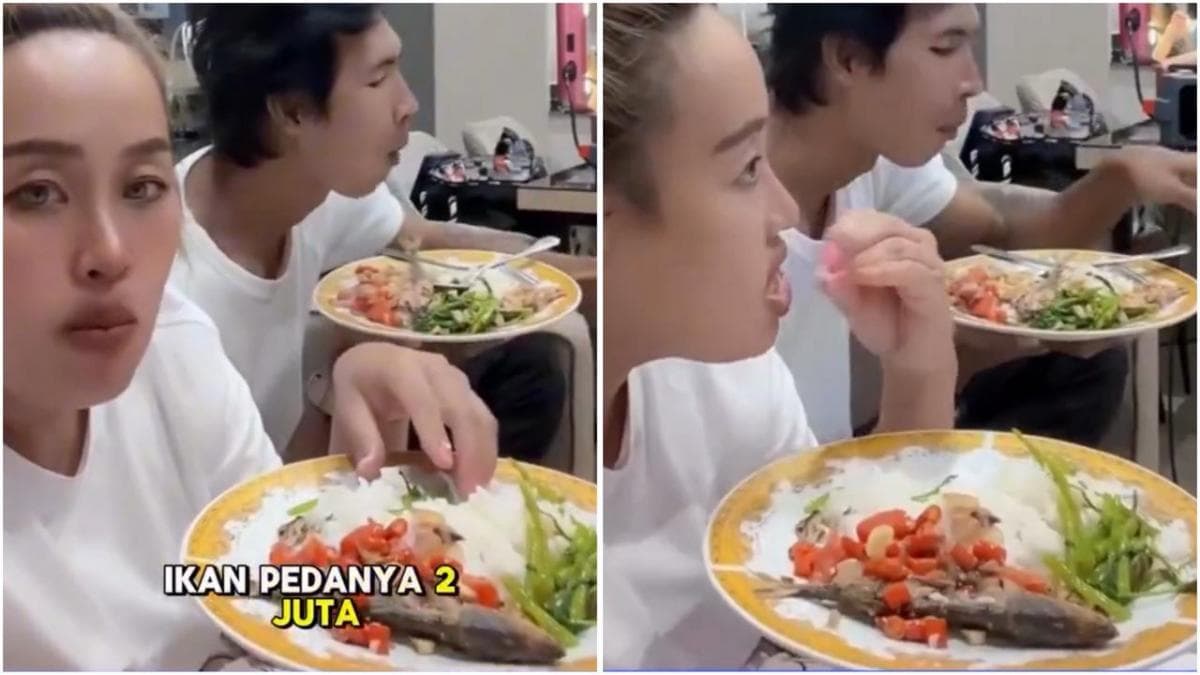 Geger! Pinkan Mambo Jual Cah Kangkung dan Ikan Peda Seharga Rp2 Juta