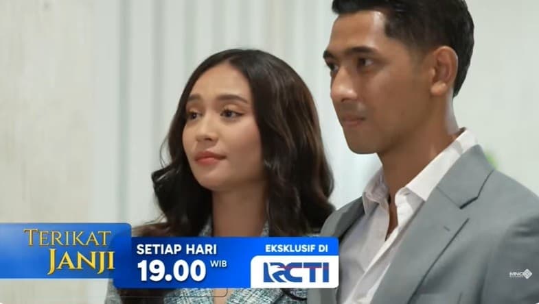 Sinopsis Sinetron Terikat Janji Eps 18: Rahasia Sena-Davina Terbongkar, Novan Marah Besar