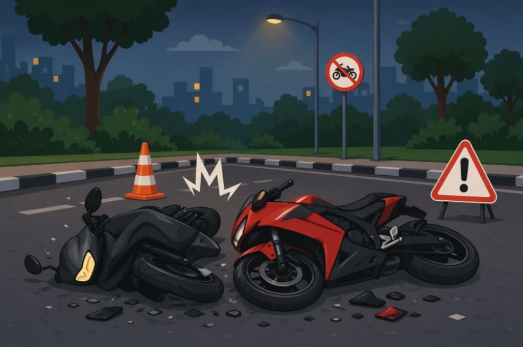 Kecelakaan di Sidoarjo Tewaskan Pelajar, Tabrakan Maut Terjadi saat Putar Balik