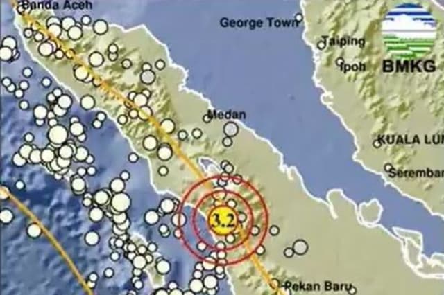 Gempa Hari Ini Guncang Tapanuli Tengah Sumut, Cek Magnitudonya!