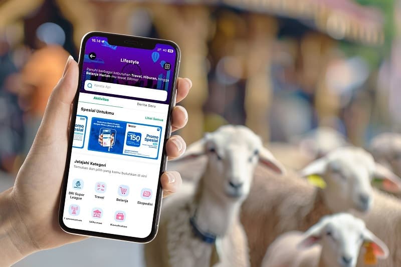 BRI Hadirkan Layanan Kurban Digital di BRImo, Kebaikan dalam Satu Genggaman