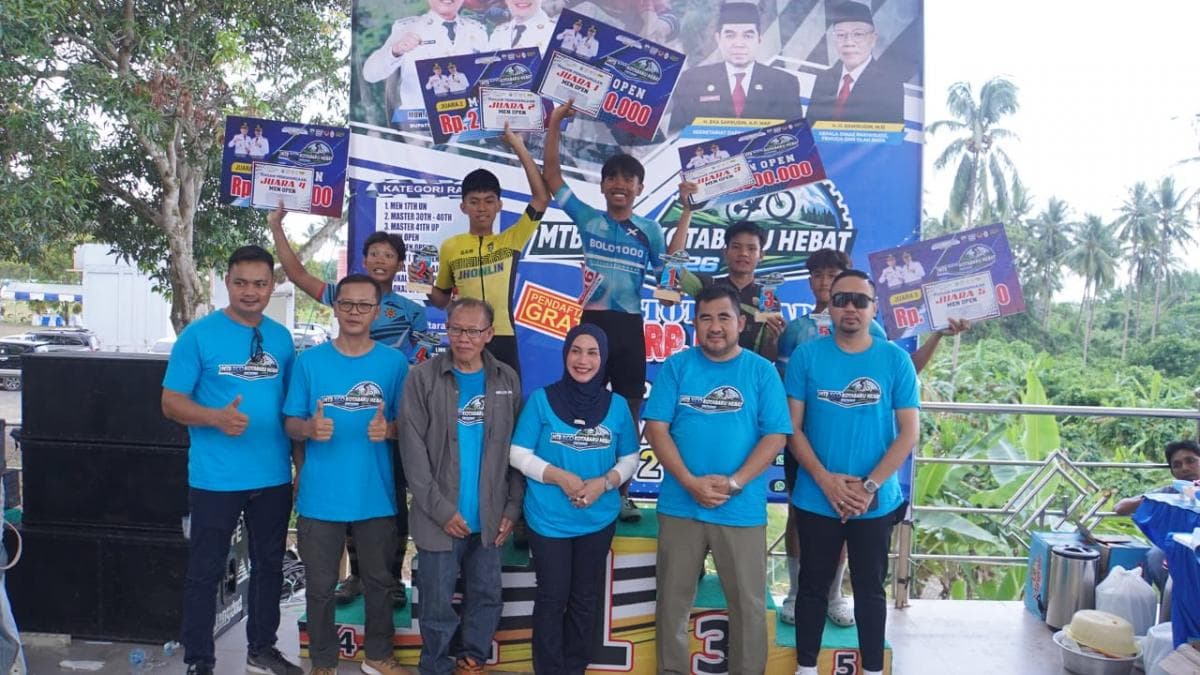 Diikuti Ratusan Peserta, MTB XCO Kotabaru Hebat 2026 Resmi Ditutup