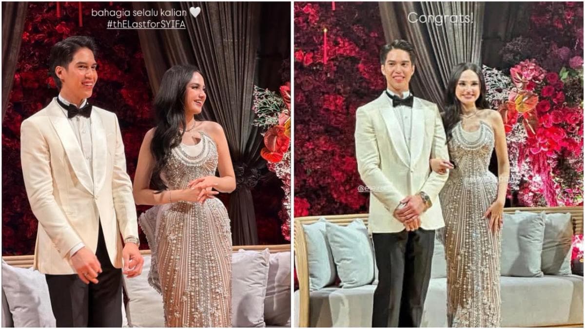 Foto Terbaru Syifa Hadju dan El Rumi di Resepsi Pernikahan, King and Queen Banget!