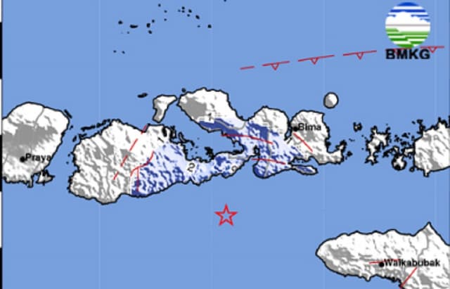 Gempa Terkini M 4,4 Guncang Dompu NTB, Getaran Dirasakan hingga Bima