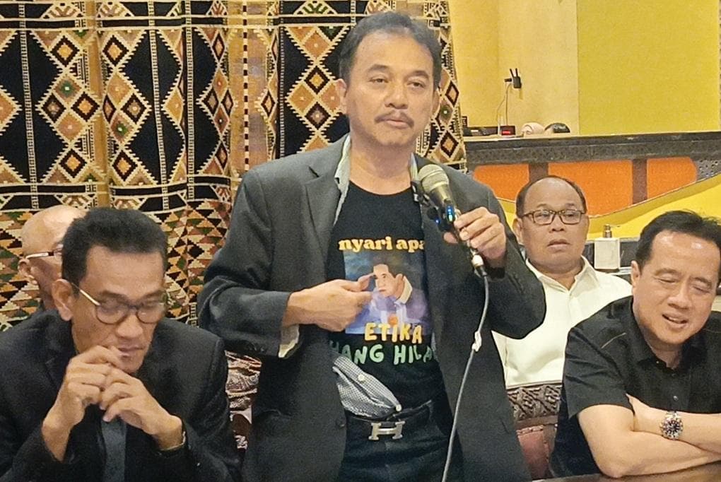 Roy Suryo soal Tulisan Gadhaj Adam: Kalau Itu Mikro Teks Pengaman, Keputusannya Mana?