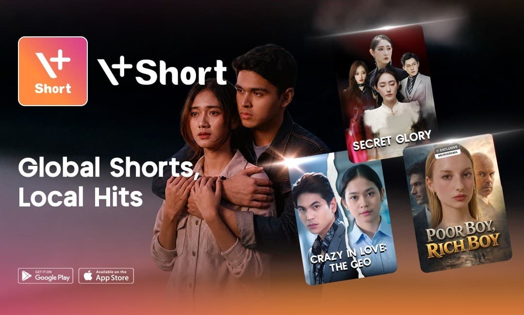 Nonton Tanpa Ribet, V+Short Jadi Aplikasi Pilihan Nonton Microdrama Seru!  