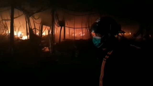 Kebakaran Hebat Pasar Kanjengan Semarang, Lebih dari 200 Kios Ludes Dilalap Api