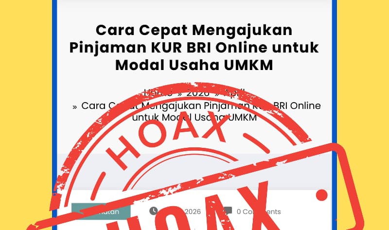 BRI Imbau Masyarakat Jaga Data Pribadi, Waspada Modus Penipuan KUR