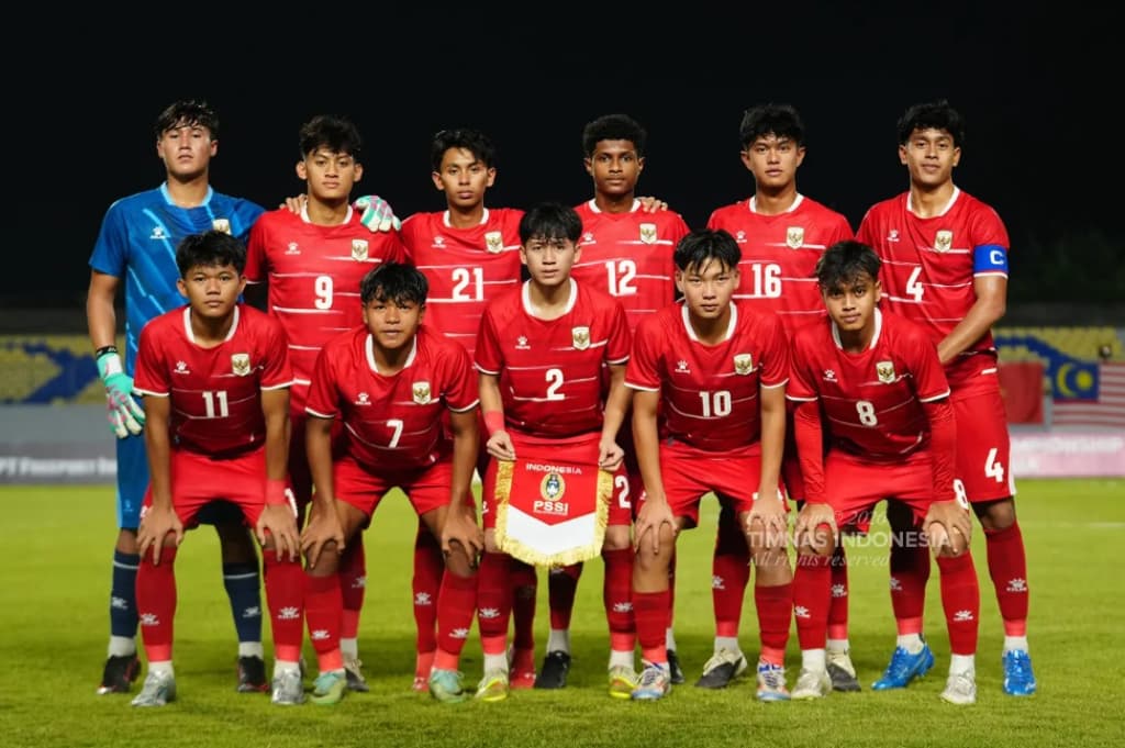 Resmi! Ini Susunan Pemain Indonesia U-17 vs China di Piala Asia U-17 2026