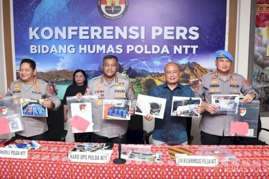 Polda NTT Bongkar 27 Kasus BBM Subsidi Ilegal, Kerugian Negara Tembus Rp10,16 Miliar