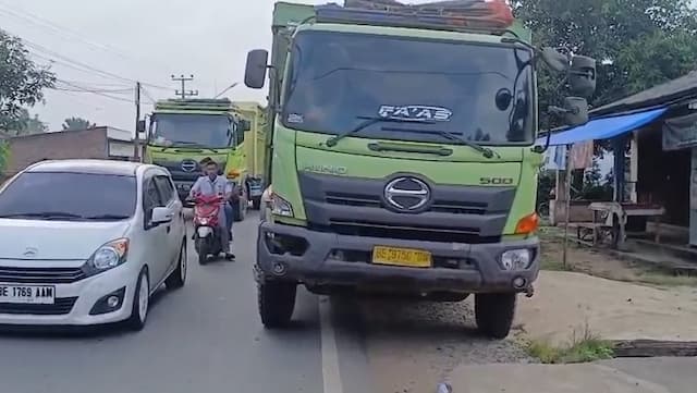 Kronologi Truk Tabrak Pemotor Ibu dan Balita hingga Tewas di Lampung, Sopir Kabur