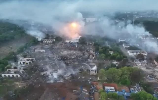 Ledakan Dahsyat Pabrik Petasan di China, Korban Tewas Jadi 37 Orang