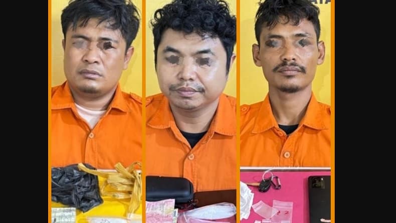 Terungkap Jaringan Peredaran Sabu di Indragiri Hulu, Pemasok Ternyata Pecatan Polisi