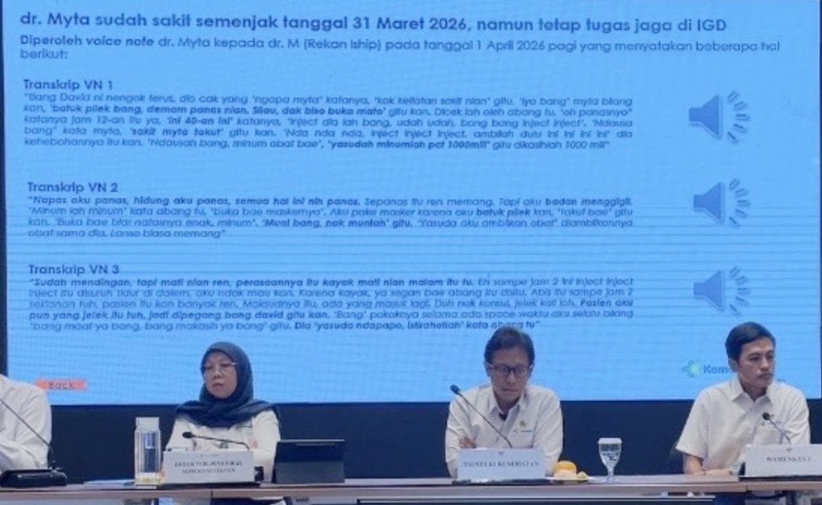Isi Voice Note Terakhir dr Myta Sebelum Meninggal Menyayat Hati: “Aku Mau Minta Tolong...”