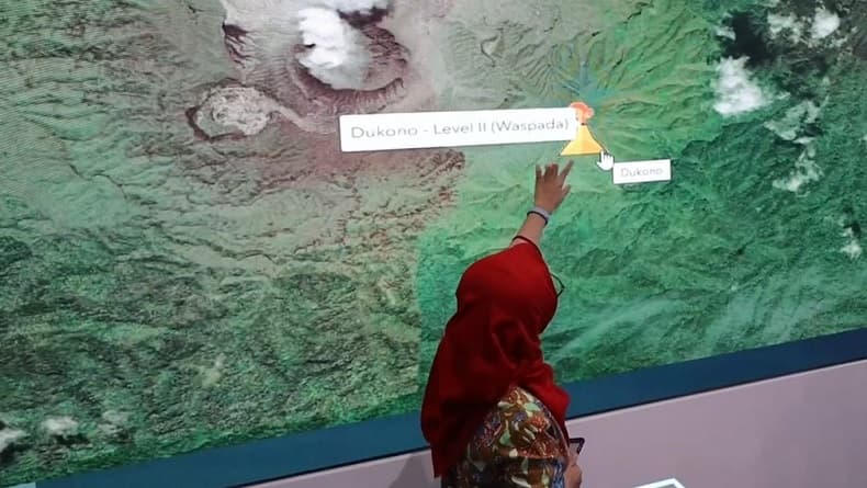 PVMBG: Gunung Dukono Erupsi 48 Kali sejak 9-14 Mei, Pendaki Dilarang Dekati Kawah