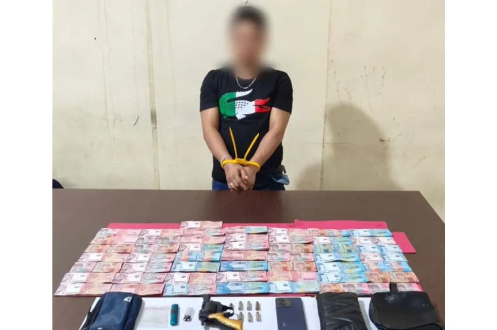 2 Bandar Sabu Jaringan Rohil-Dumai Ditangkap, Polisi Sita Senpi dan Uang Rp50 Juta