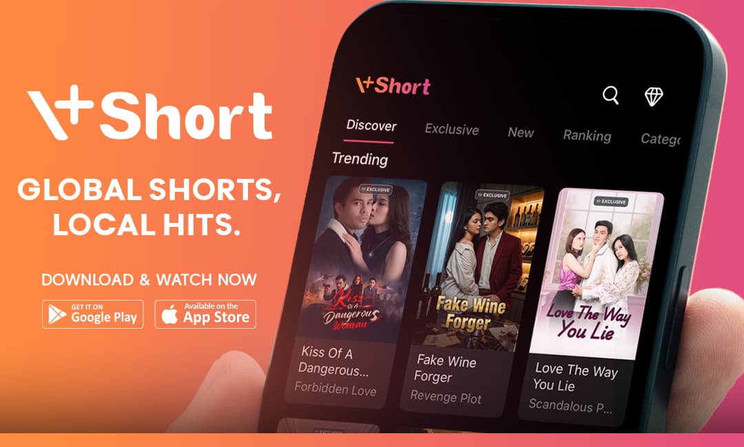 Microdrama RCTI+ Kini Hadir di V+Short, Temani Waktu Santai dengan Cerita Singkat Seru