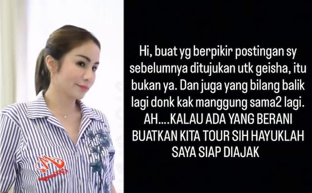Mengejutkan Momo Siap Kembali Gabung Band Geisha, Ini Syaratnya