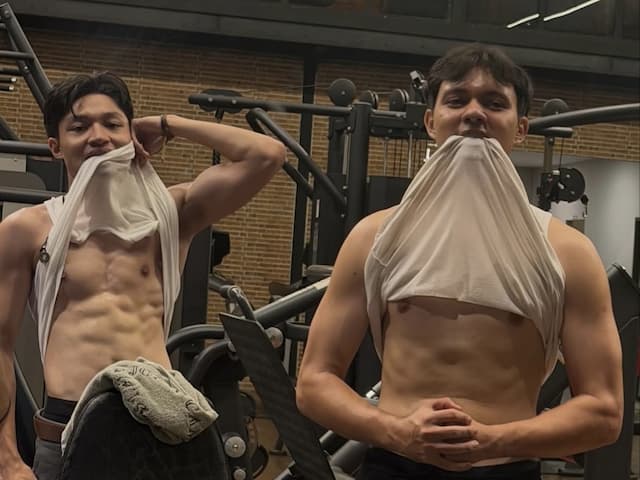 Viral Kiesha Alvaro dan Nyoman Paul Pamer Perut Six Pack, Netizen Auto Melek!