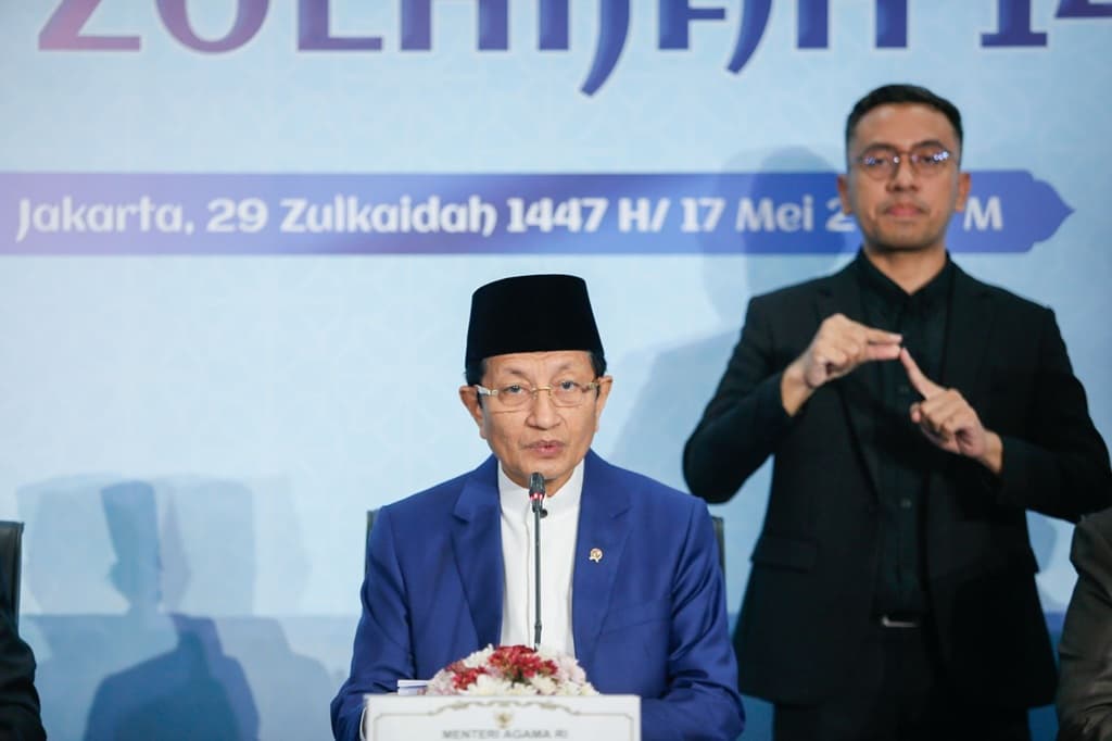 Menag: Hari Raya Iduladha 1447 H Serentak 27 Mei 2026