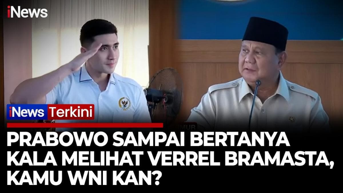 Candaan Presiden Prabowo Saat Mengabsen Verrel Bramasta di Acara Peresmian Koperasi Merah Putih