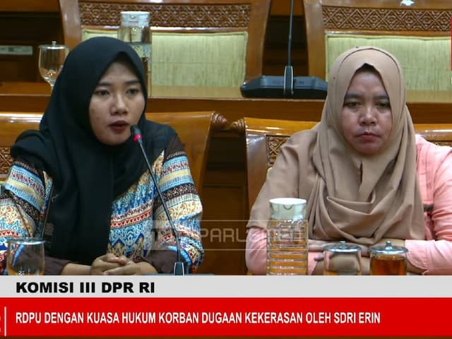 Mantan ART Erin Ngadu ke Komisi III DPR, Kepala Ditendang!