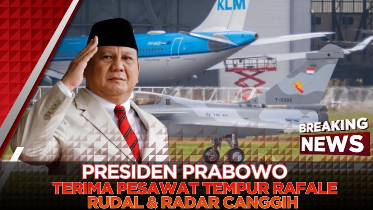 Prabowo Serahkan 6 Jet Tempur Rafale dan Rudal Canggih ke TNI, 3 Skadron Baru Disiapkan