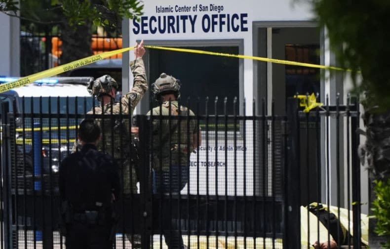 Penembakan di Masjid Islamic Center San Diego AS, 3 Orang Tewas