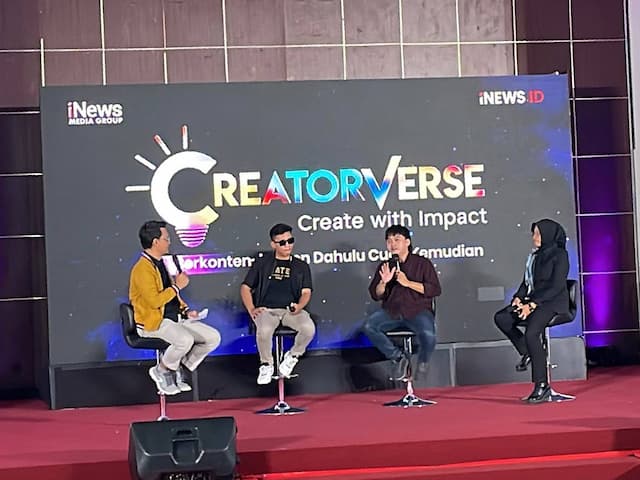 Ucup Klaten Bongkar Rahasia Konten Dijamin FYP di Creatorverse iNews Campus Connect UNS