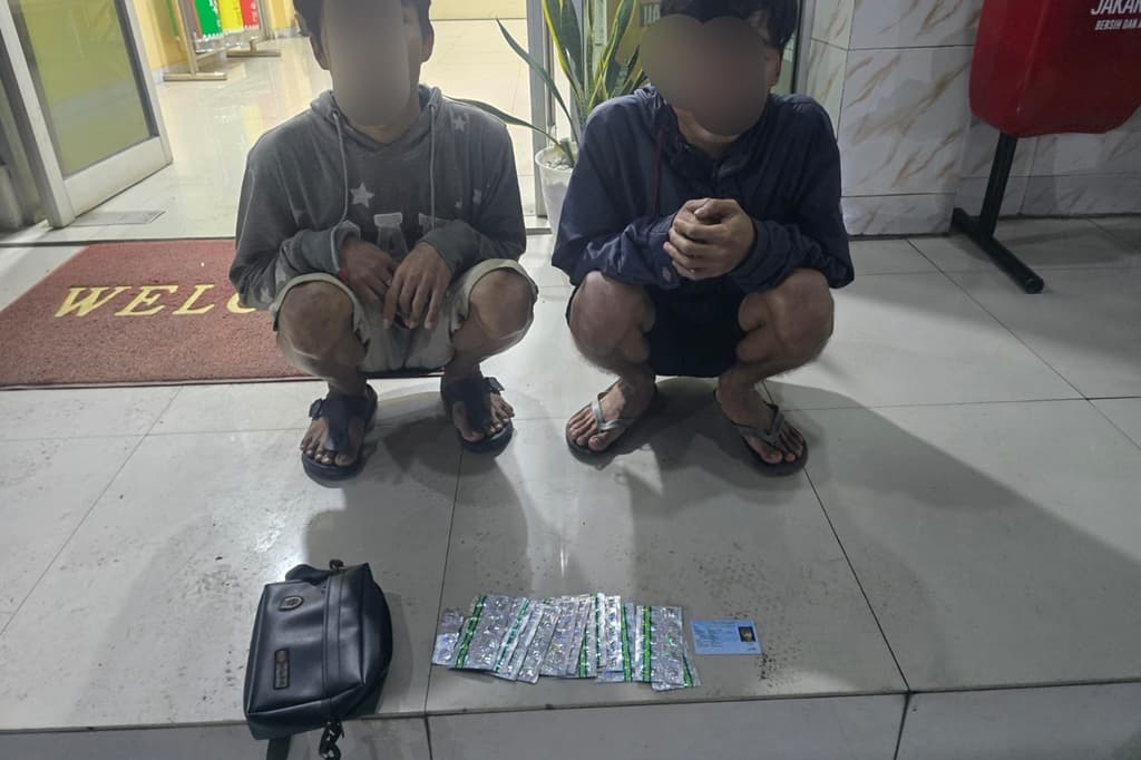 Operasi Cipta Kondisi di Jakpus, 11 Orang Bawa Celurit hingga Obat Keras Ditangkap