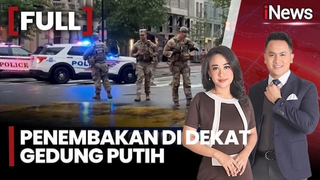 Baku Tembak di Dekat Gedung Putih: Pelaku Tewas, Satu Warga Terluka