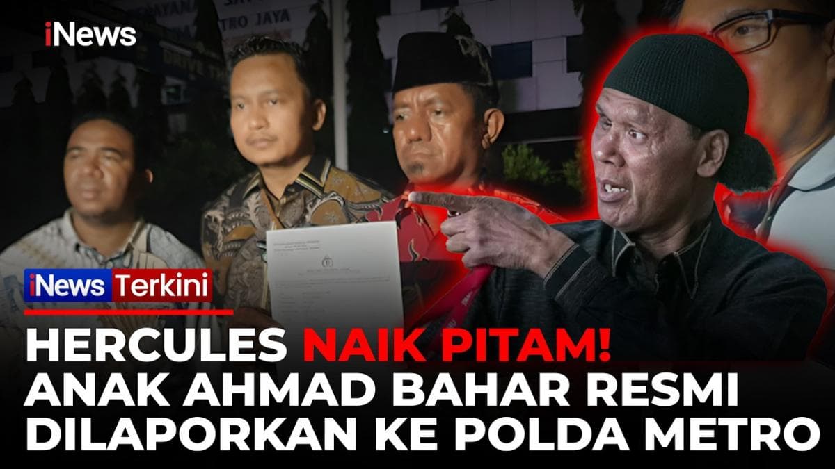 Hercules Laporkan Ilma Sani Fitriana ke Polda Metro Jaya