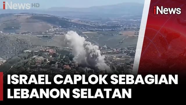 Lebanon Selatan Diguncang Serangan Udara, Israel Bombardir 47 Permukiman dengan Jet Tempur dan Drone