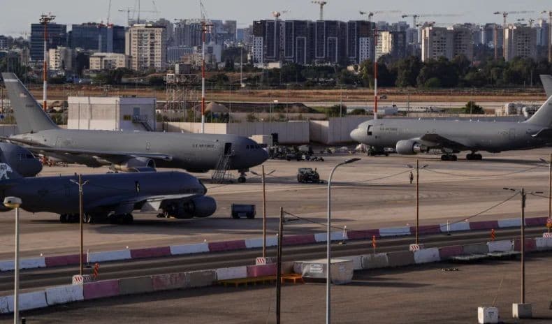 Tekor! Bandara Israel Dikuasai Pesawat Militer AS akibat Perang, Kehilangan 18 Juta Penumpang