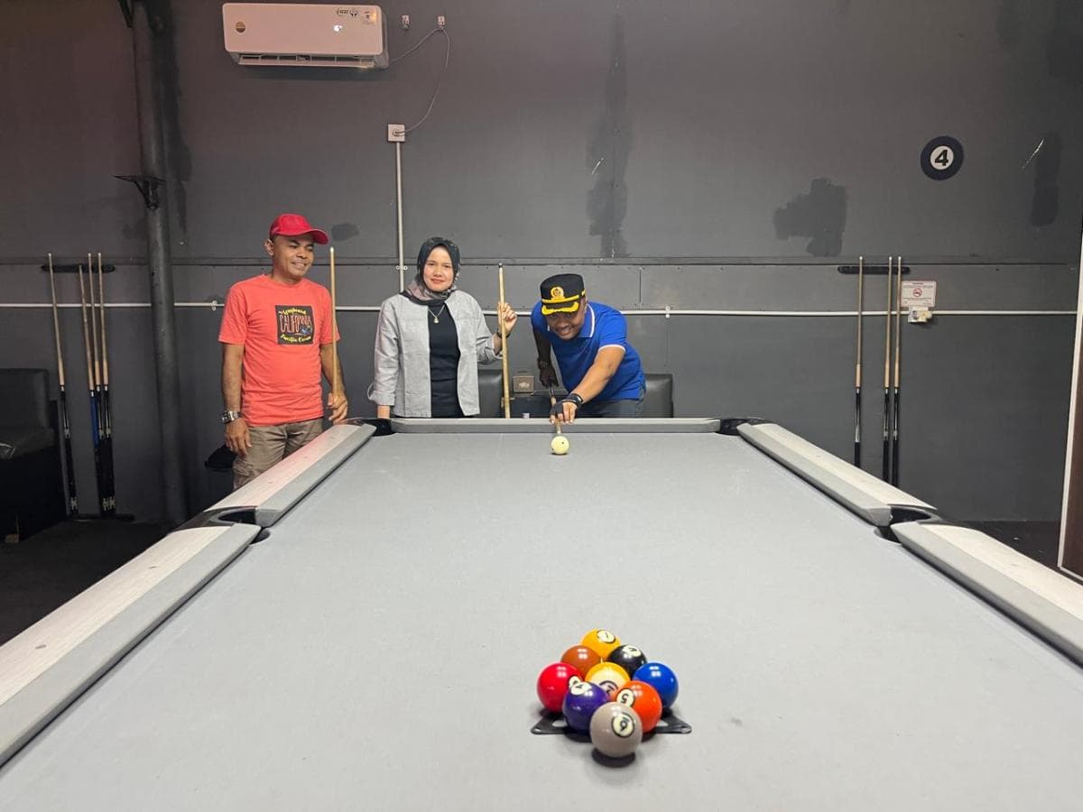 Turnamen Bilyard Putri Pertama di Payakumbuh.