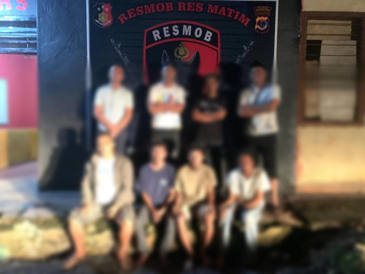 Komplotan Pencuri 1,8 Ton Porang dan Speaker Aktif Dibekuk Polisi