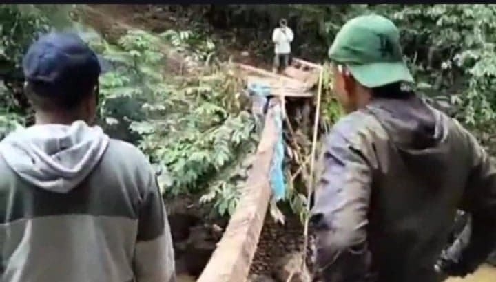 Jembatan Putus, Dua Jorong di Pasaman Terisolir