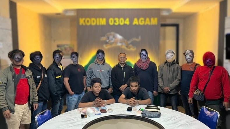 Dua Montir di Bukittinggi Jadi Bandar Sabu, Digerebek Tengah Malam