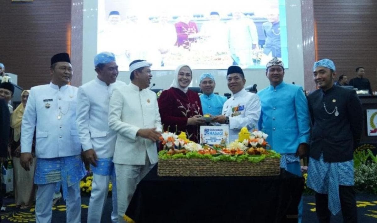 DPRD Karawang Gelar Rapat Paripurna Istimewa Peringati HUT ke-392