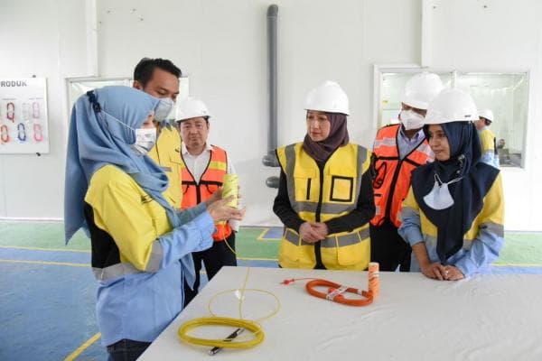 Kementerian Pertahanan Brunei Darussalam Kunjungi Pabrik Bahan Peledak PT Dahana di Subang