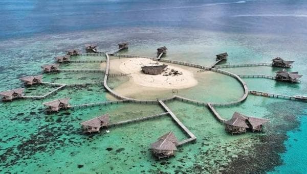 Review Wisata Pulo Cinta di Gorontalo, Pulau Romantis dan Kaya Pemandangan Alam