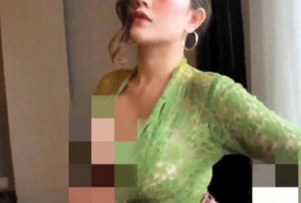 Lagi! Viral di Medsos Video Mesum Wanita Kebaya Hijau, Polisi Turun Tangan
