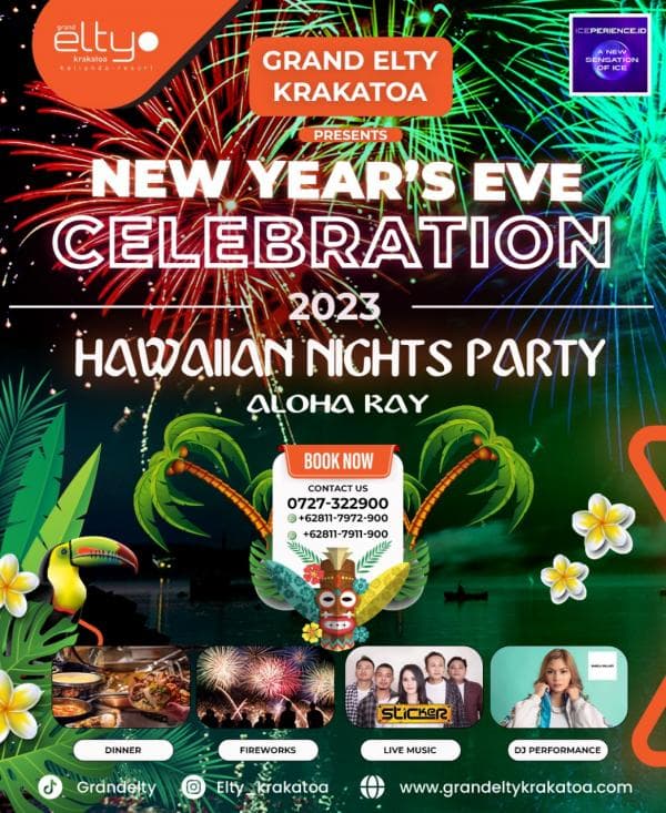 Malam Tahun Baru, Grand Elty Adakan Acara "New Year`s Eve Celebration 2023" Ini Harga Tiketnya