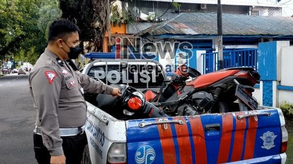 Laka Lantas Pengendara Motor Vario Vs Scoopy di Parepare, Satu Diantaranya Kaki Putus