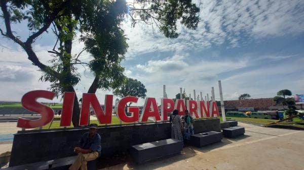 Wajah Baru Alun-Alun Singaparna, Destinasi Wisata Gratis di Kabupaten Tasikmalaya