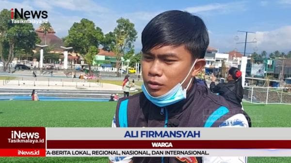VIDEO: Wajah Baru Alun-Alun Singaparna, Destinasi Wisata Gratis di Kabupaten Tasikmalaya