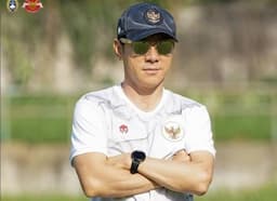 Shin Tae-yong Ketawa Lihat Penghuni Grup di ASEAN Championship 2024