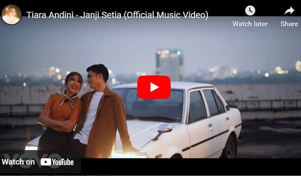 Lirik Lagu Janji Setia - Tiara Andini