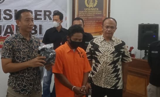 Kurir Narkoba Lintas Provinsi Tertangkap di Jambi Bawa 1 Kg Sabu